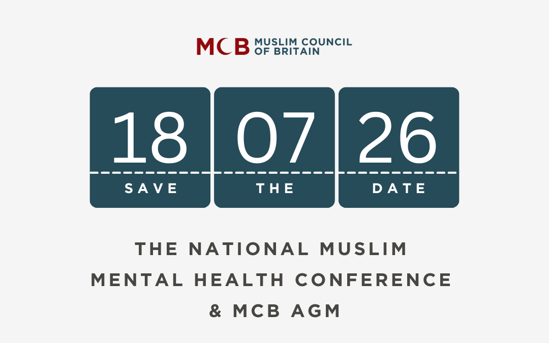 Muslim Council of Britain Annual Conference 2026: Mental Health